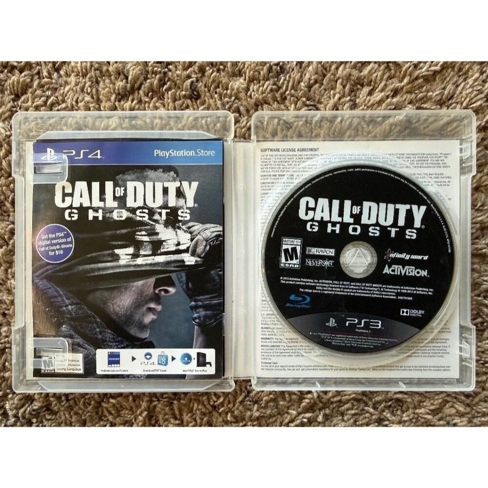 Call of Duty Ghosts PS3 PlayStation 3 Game Activision Infinity Ward